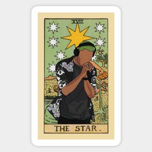 the star frank Sticker